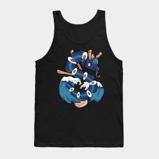 Kawaii sushi dragon Tank Top